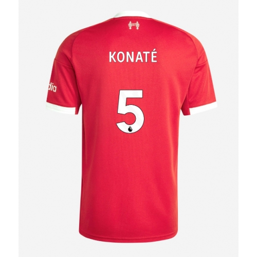Billige Fotballdrakt Liverpool Ibrahima Konate #5 Replika Hjemmedrakt 2025-26 Kortermet Billige Fotballdrakt Liverpool Ibrahima Konate #5 Replika Hjemmedrakt 2025-26 Kortermet